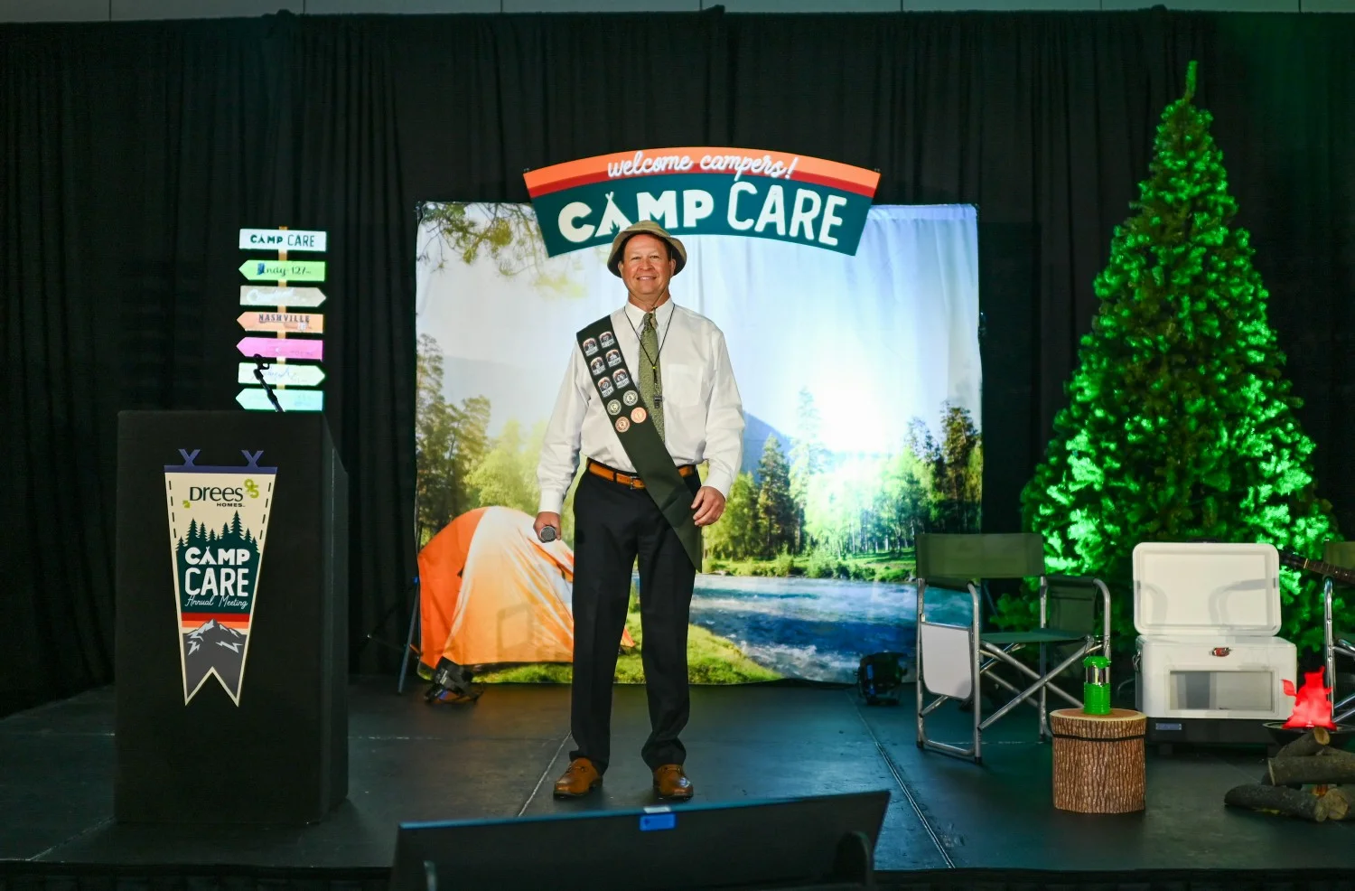 This year’s annual meeting theme brought to life our new company CARE initiative in a memorable way. 
