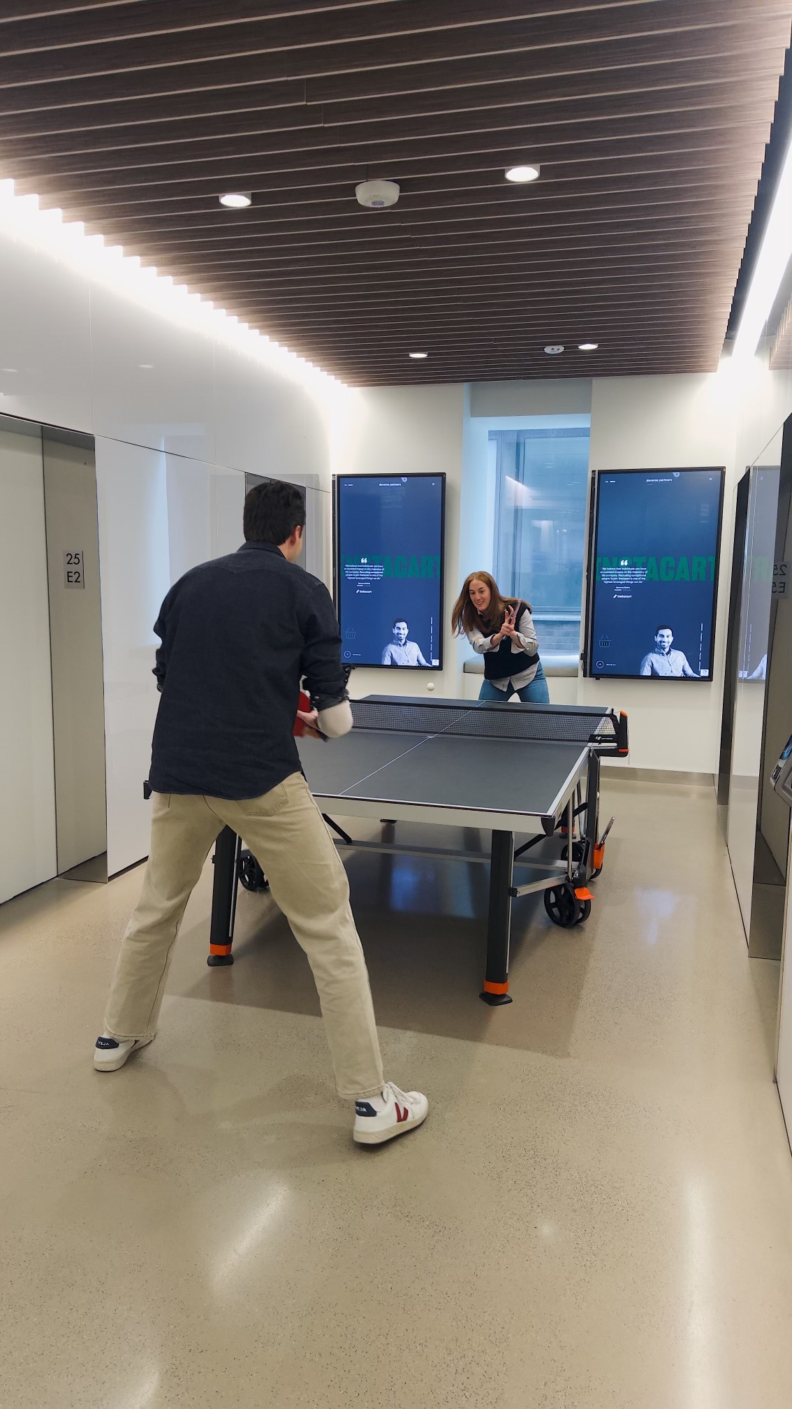 Annual ping pong tournament championship! 