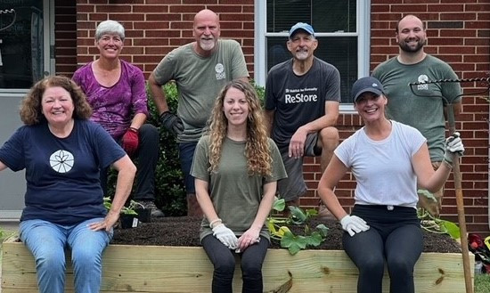 Our Raleigh, NC branch volunteering in community