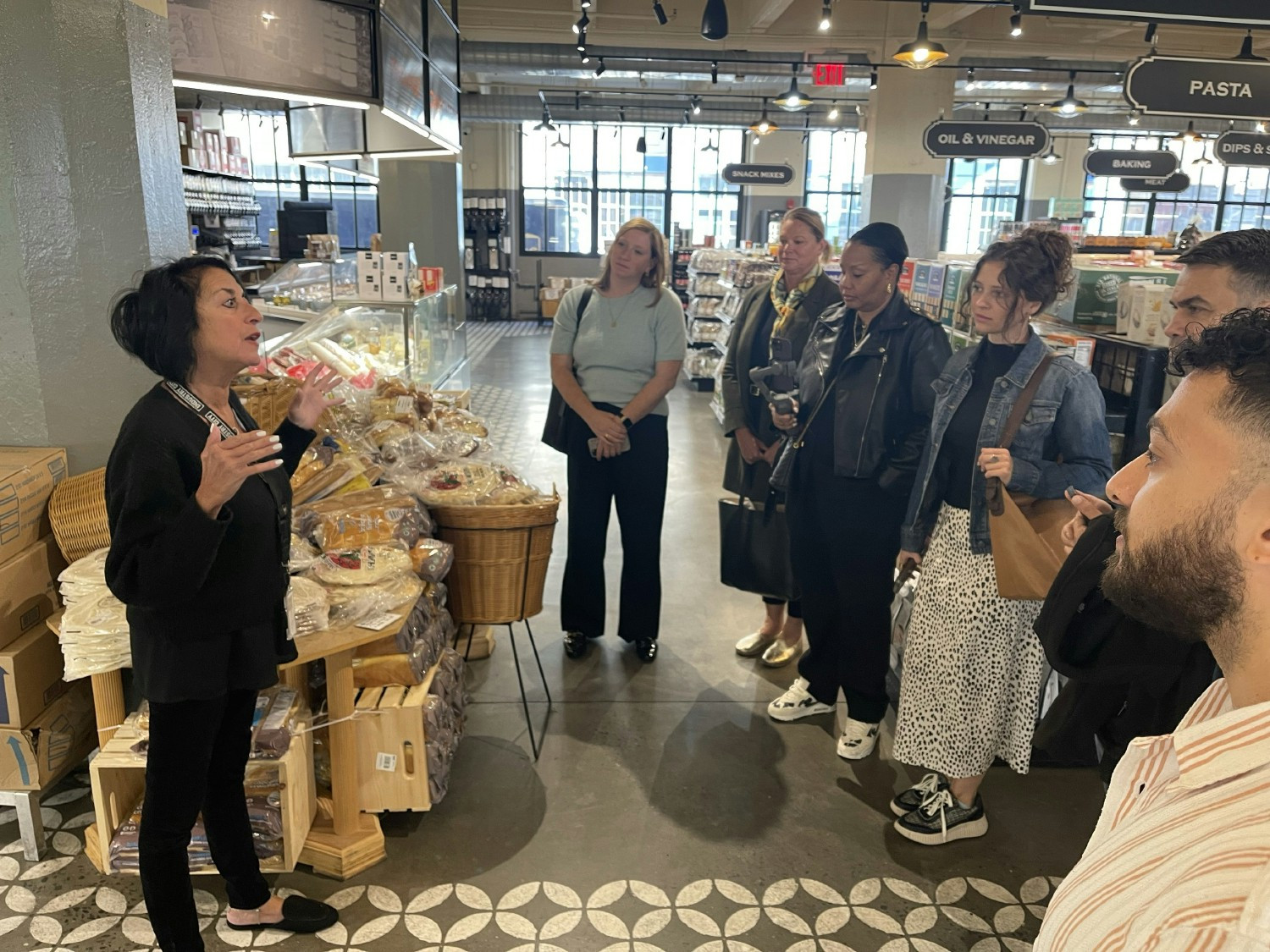SFA staff visiting a member site to learn more about the member's journey