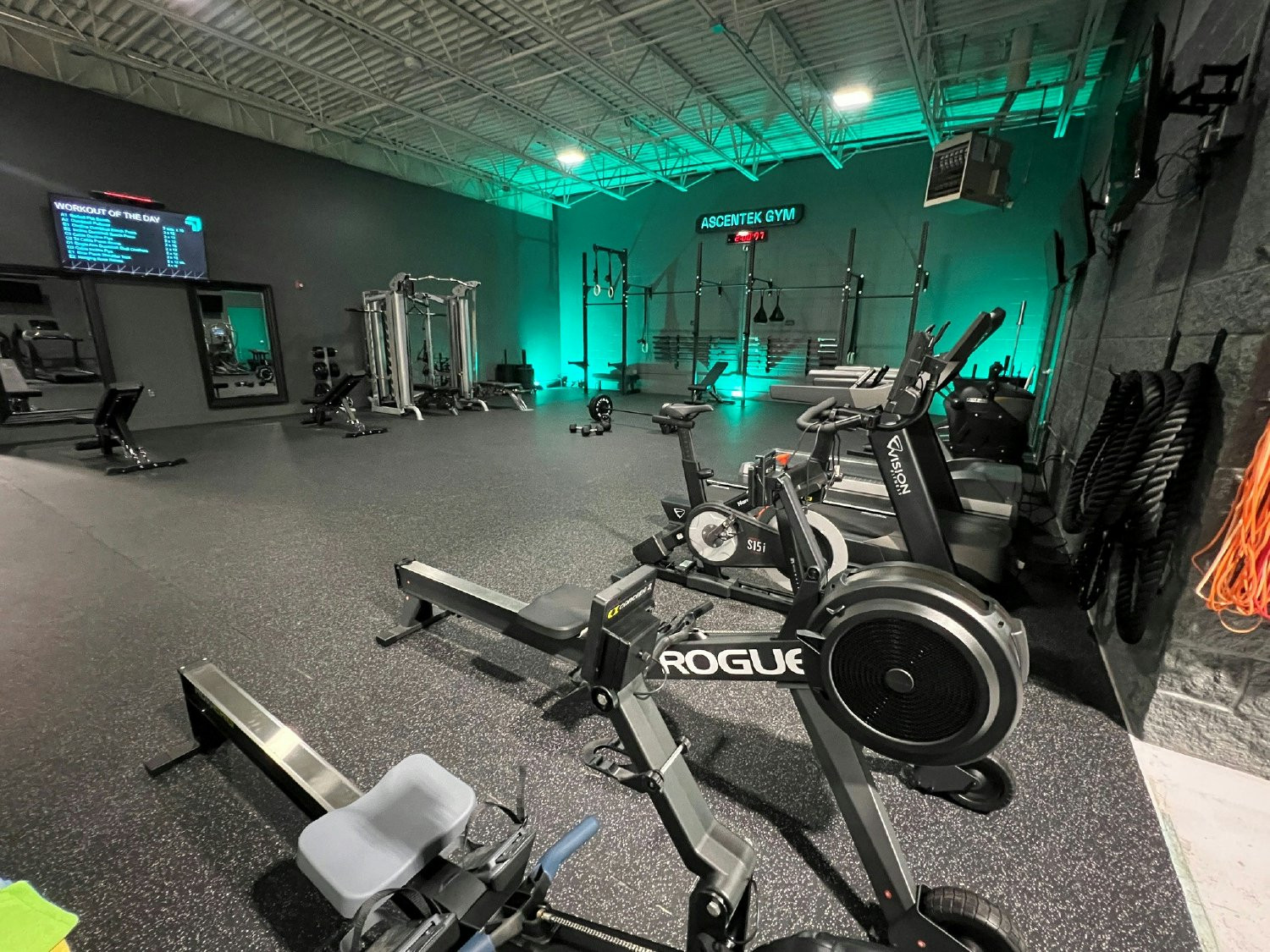 Our people-first culture includes unique well-being resources, like our state-of-the-art on-site fitness center.