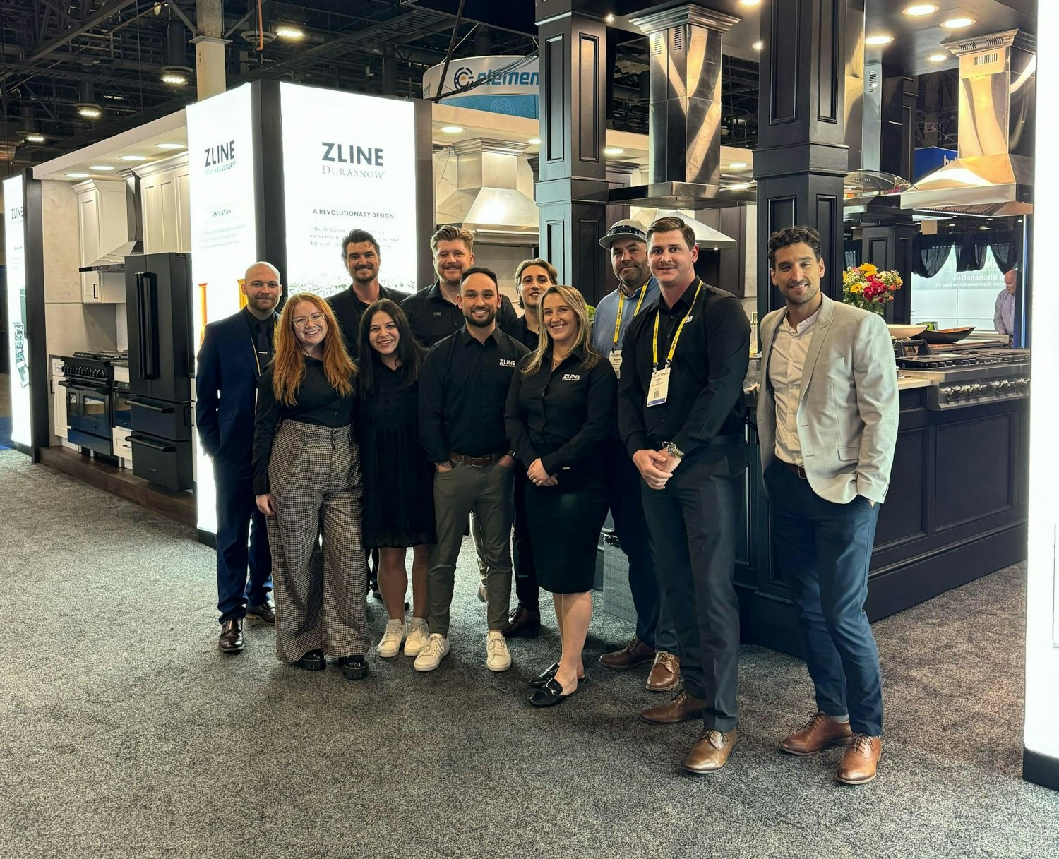 ZLINE staff attends many yearly trade shows to earn valuable experience when closing deals with prospective partners.