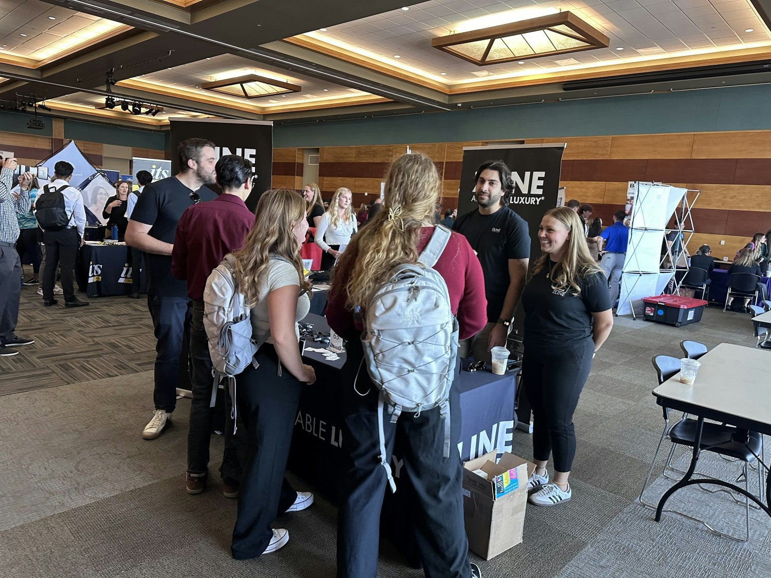 At ZLINE, we prioritize recruiting local talent by participating in events like the University of Nevada Career Fairs.
