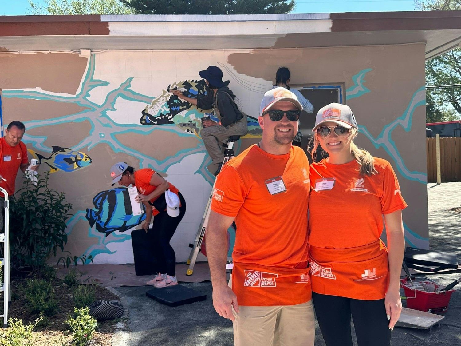 ZLINE prides itself on volunteering, including donating time to national nonprofits like the Home Depot Foundations.