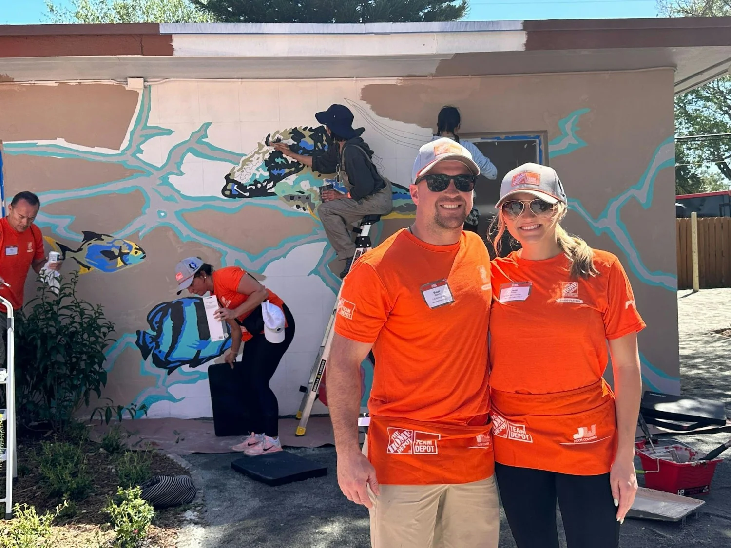 ZLINE prides itself on volunteering, including donating time to national nonprofits like the Home Depot Foundations.