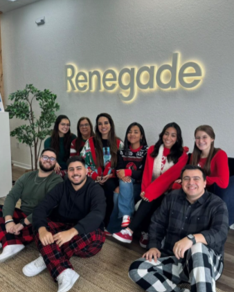 Celebrating togetherness and team spirit — because at Renegade, work feels like family