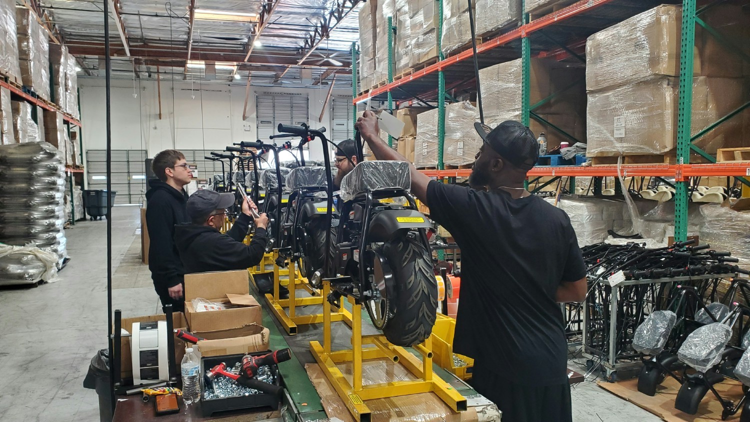 Mini Bike Assembly Line