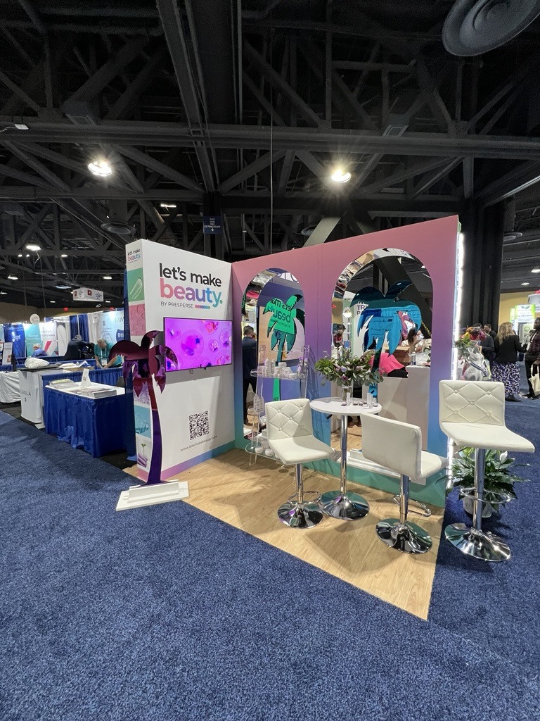 California trade show for www.letsmakebeauty.com