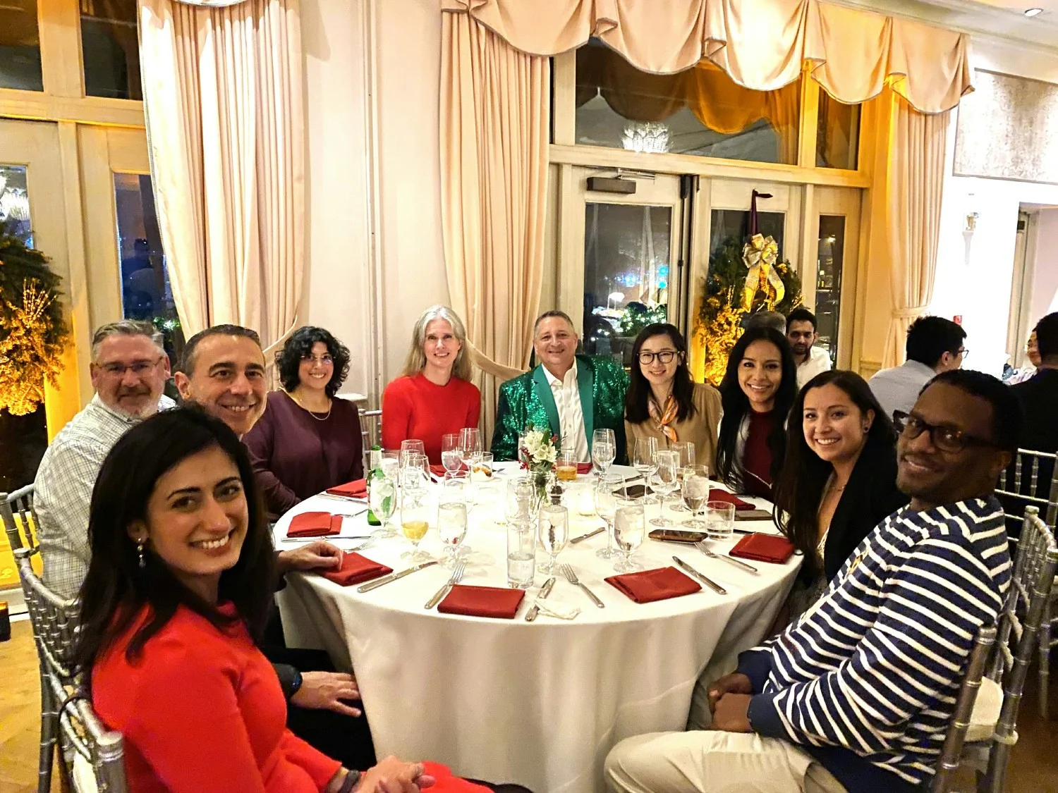 Holiday Party - A group photo of some of our employees enjoying our annual holiday party.