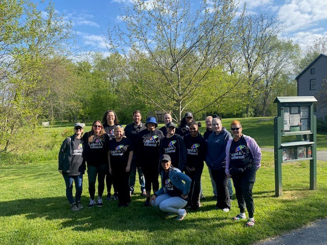 Maryland Community Day - clean up at Fountain Rock Park in Walkersville, MD.