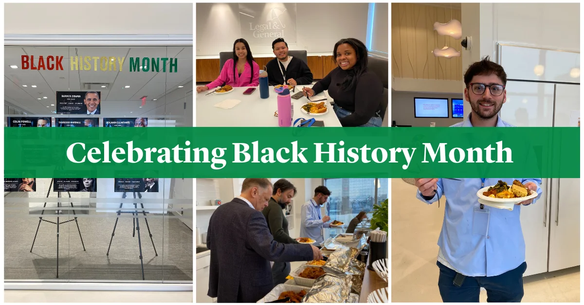 Black History Month 2025 - A collage of the different events we organized during the 2025 Black History Month. 