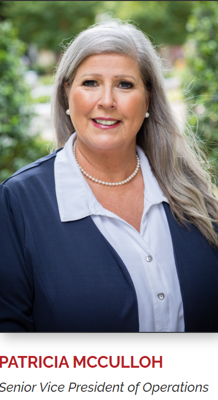 Patricia McCulloh, Senior VP of Operations