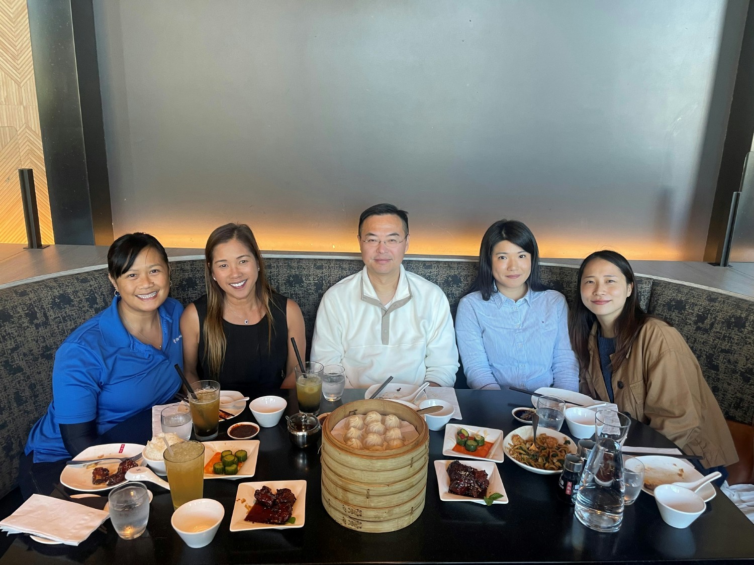 Administration Staff Team Lunch with CEO, Yang Xu