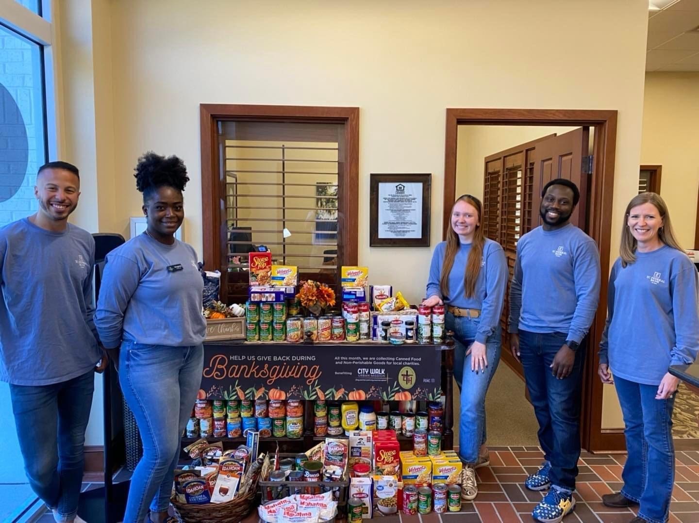 Tallahassee Branch Banksgiving Food Drive Campaign