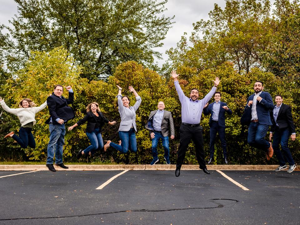 Our Unconsultants jumping for joy to work for Inspirant Group.