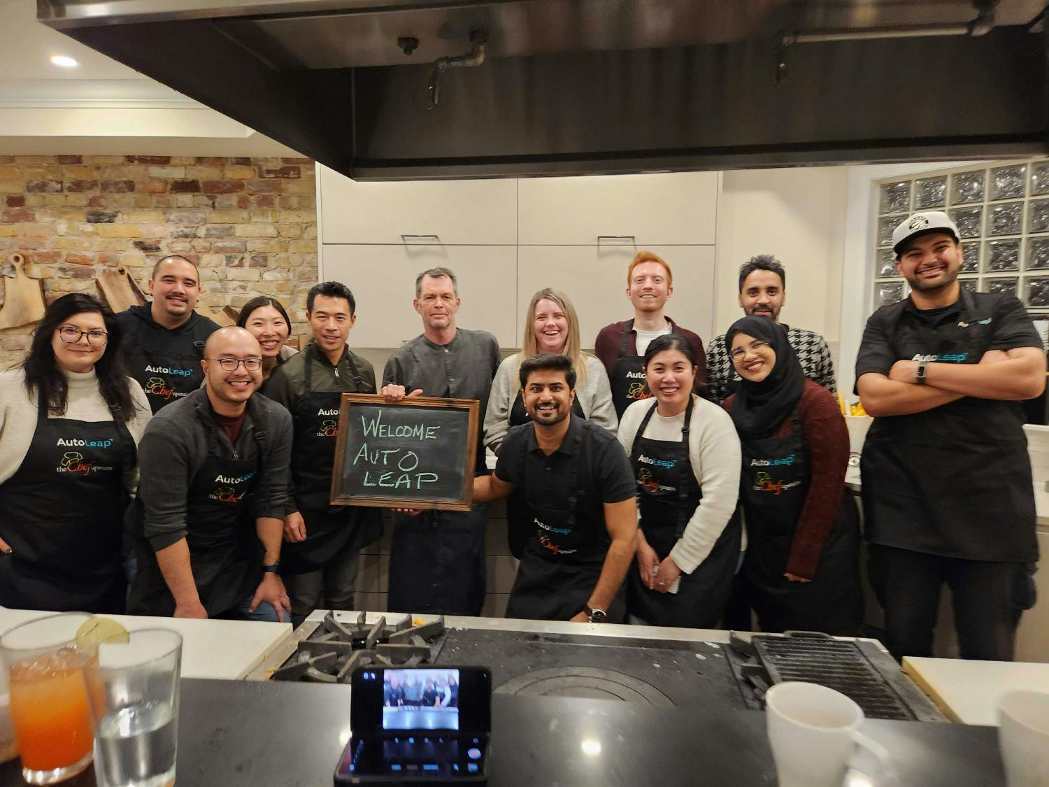 We made our team's iron chef dreams come true with this guided cooking competition. Bon Appetit! 