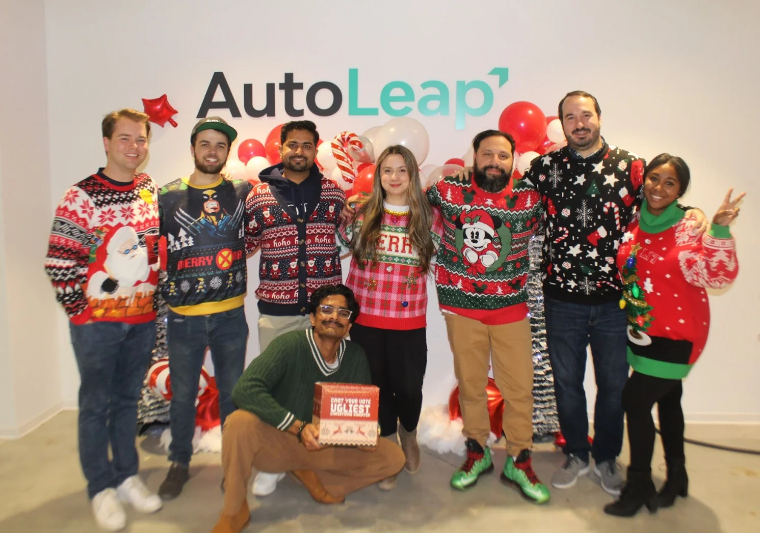 We never met an ugly Christmas sweater we didn't like. 