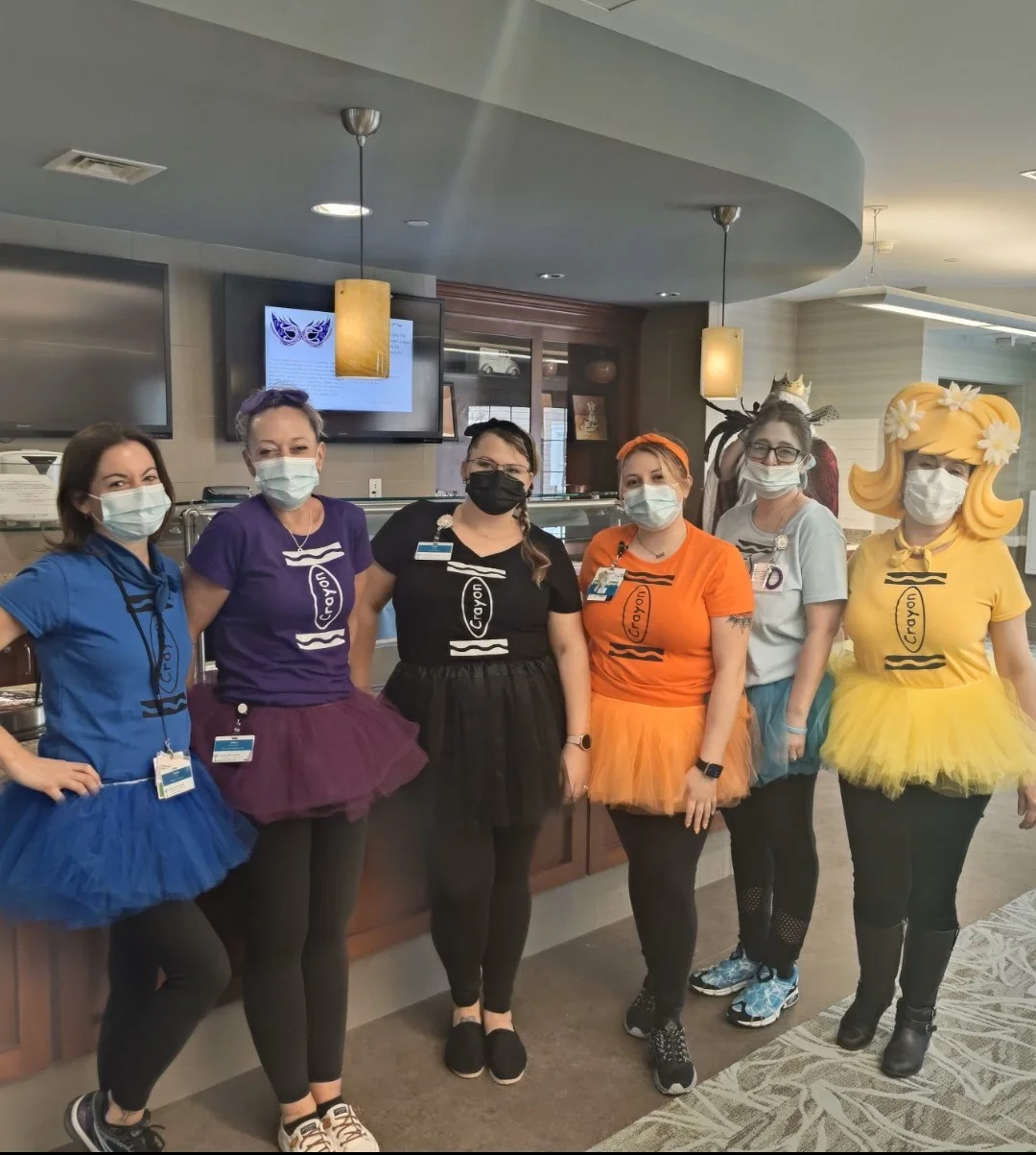Peabody Campus celebrating Halloween