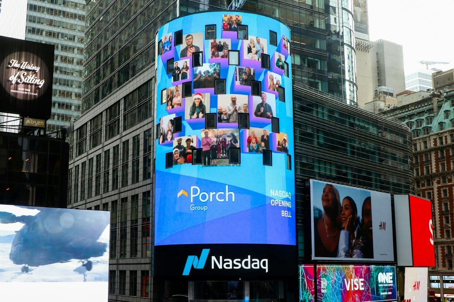 NASDAQ opening bell for Porch Group