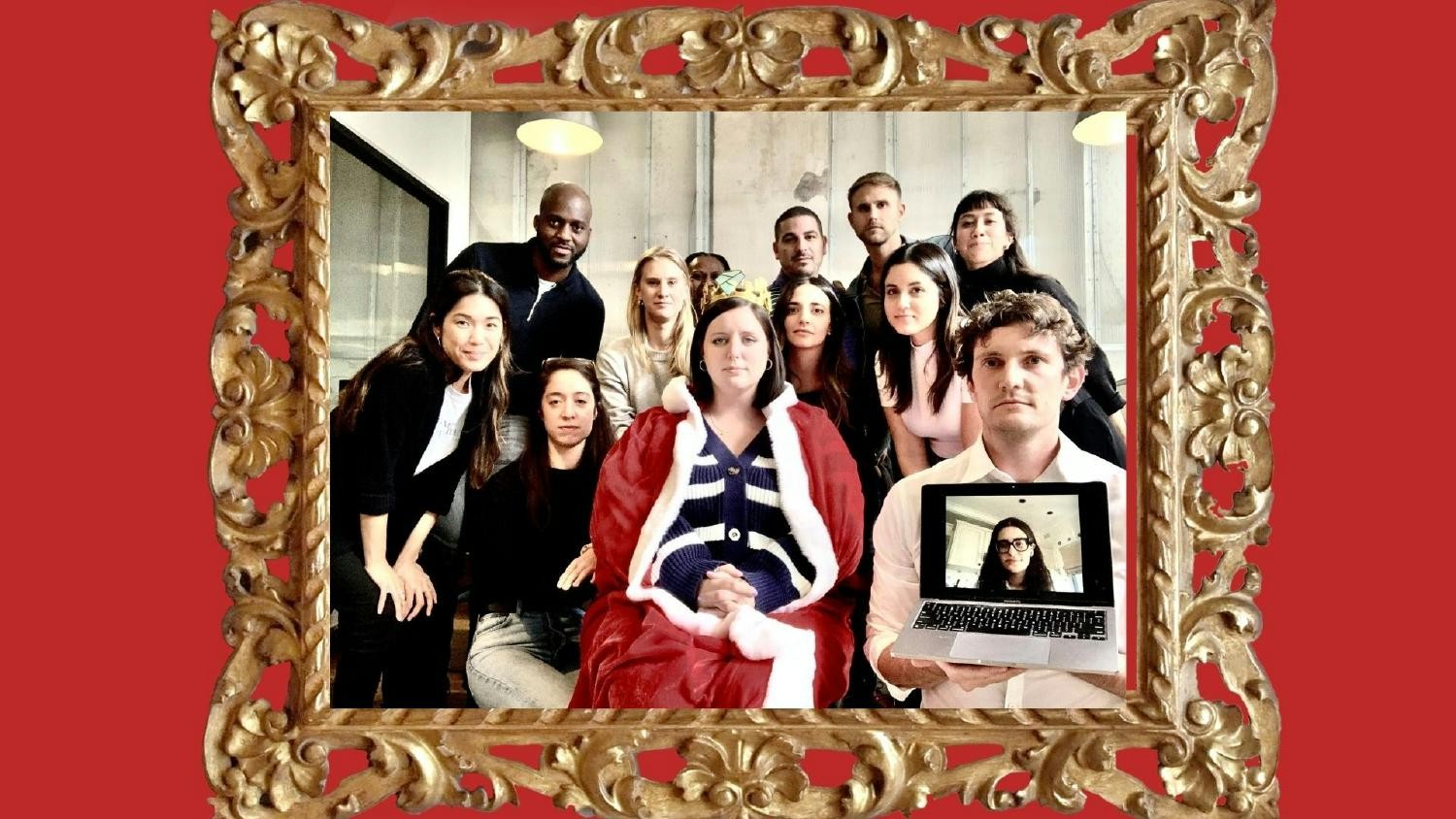 Royal coronation ceremony at our NYC office