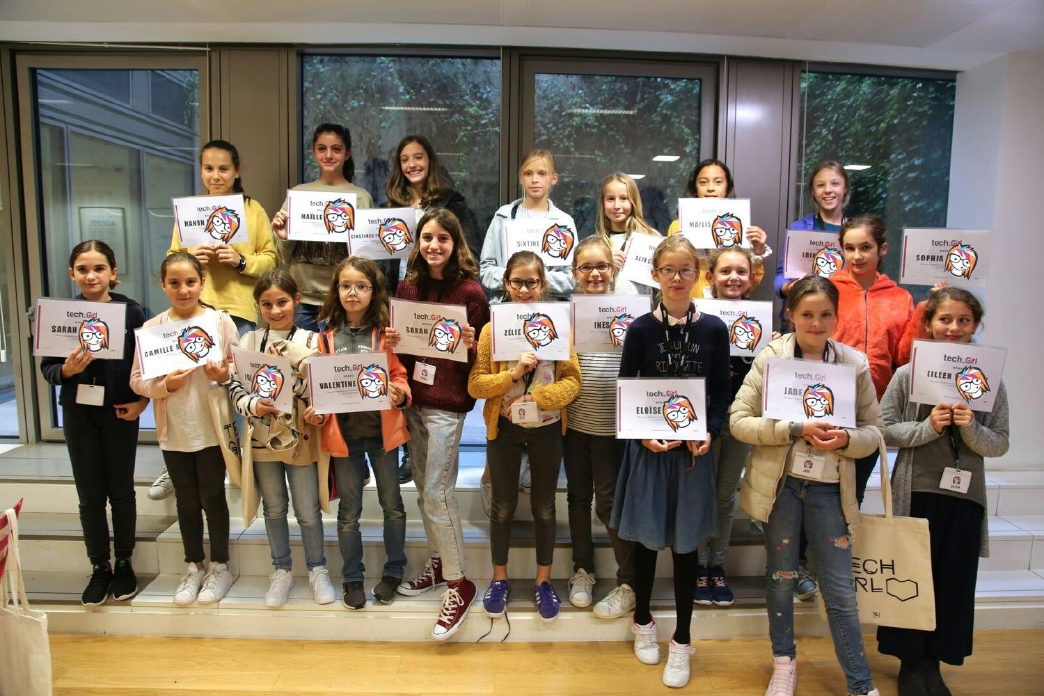Tech Girls Program: We empower young girls with skills and tools to take on the Tech space.