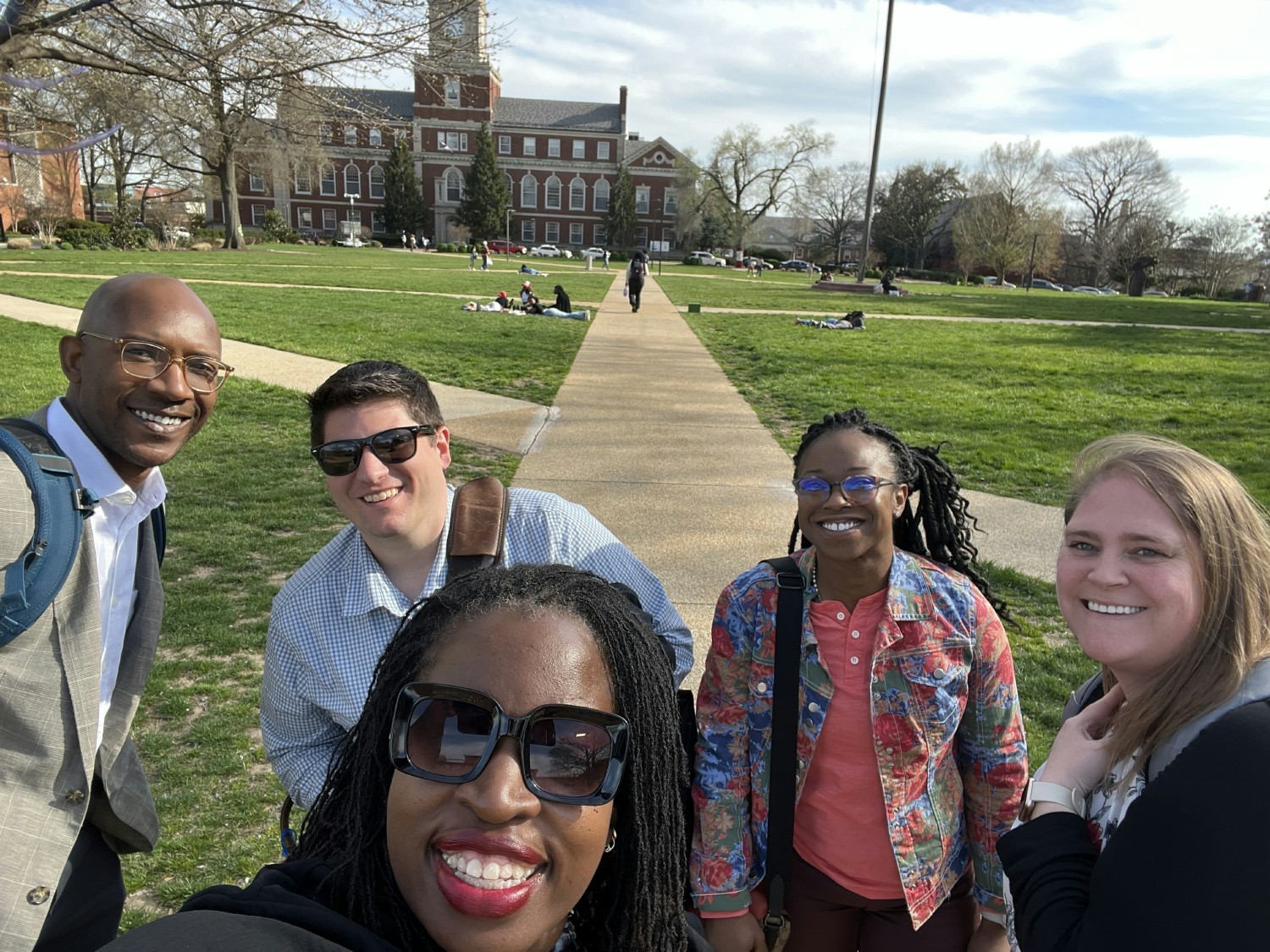 InsideTrack Team on campus at our Howard University Partnership Meeting