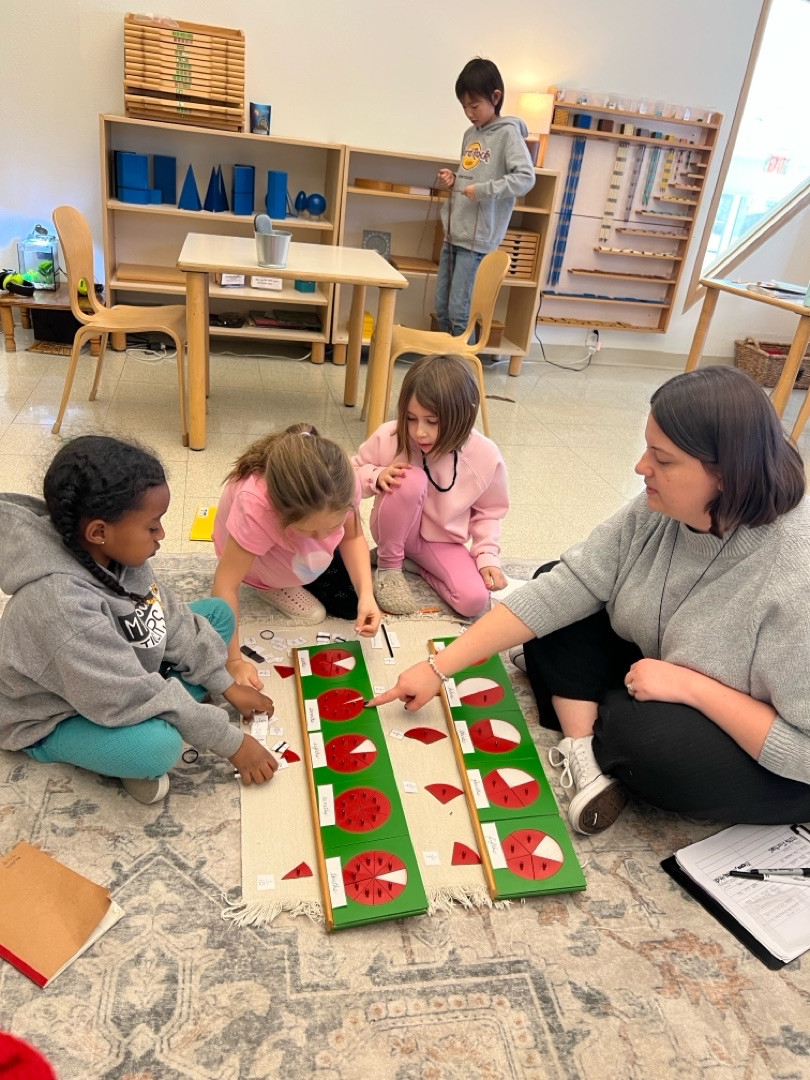 Hands on Fraction Lesson in Lower Elementary. 