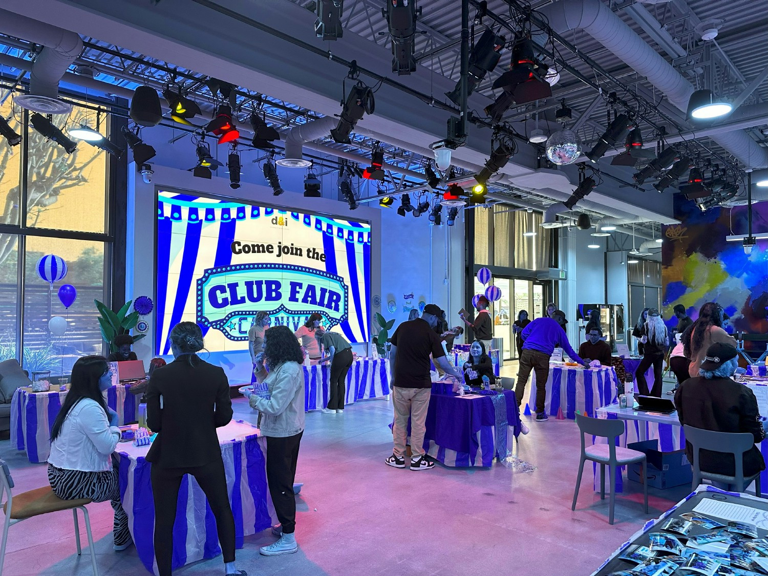 Our Annual Club Fair promotes all of the various ERGs, affinity groups, and other resources available to our employees.