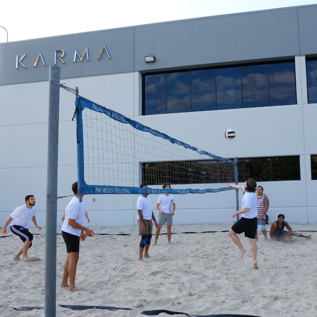 Karma volleyball tournament.