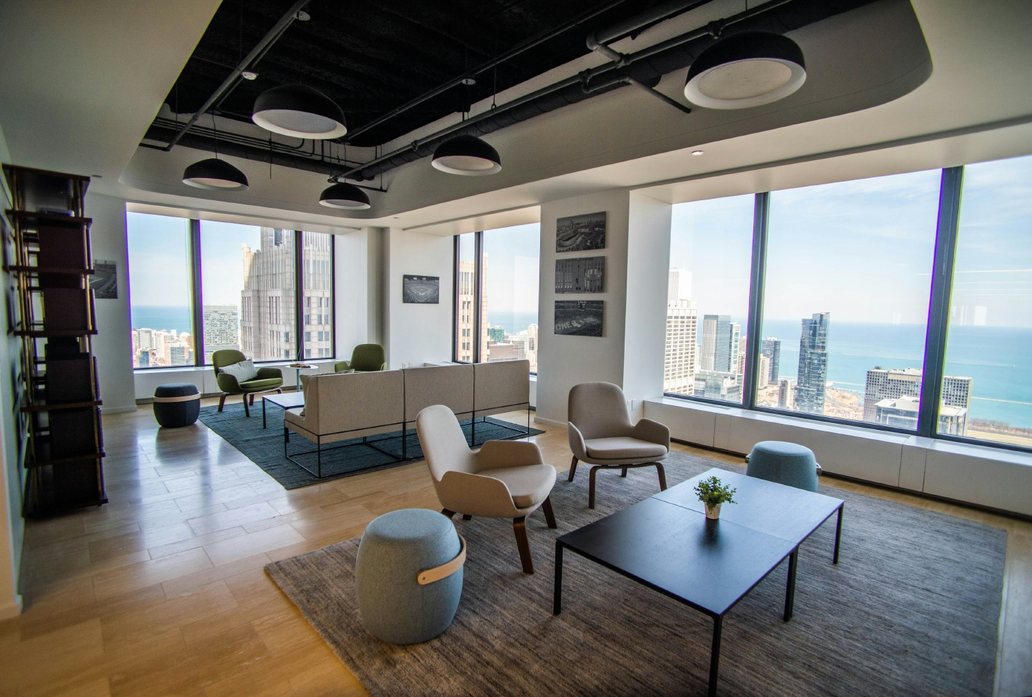 View from Tressler's Headquarters in Chicago