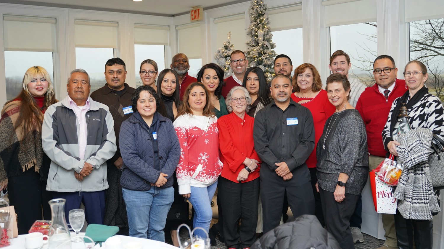Jel Sert employees gathered together for our holiday party and have a fun afternoon filled with laughs & raffle prizes.