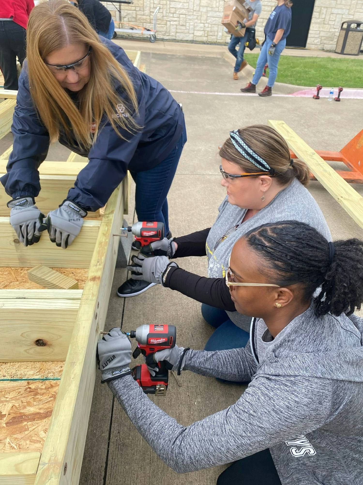 People Operations participates in Buckner Builds. A volunteer event where we build a home for a vulnerable family.