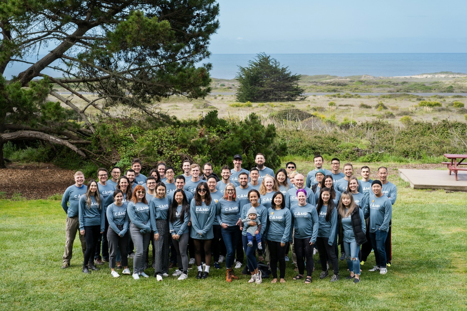 Company-wide offsite at Costanoa Lodge in California