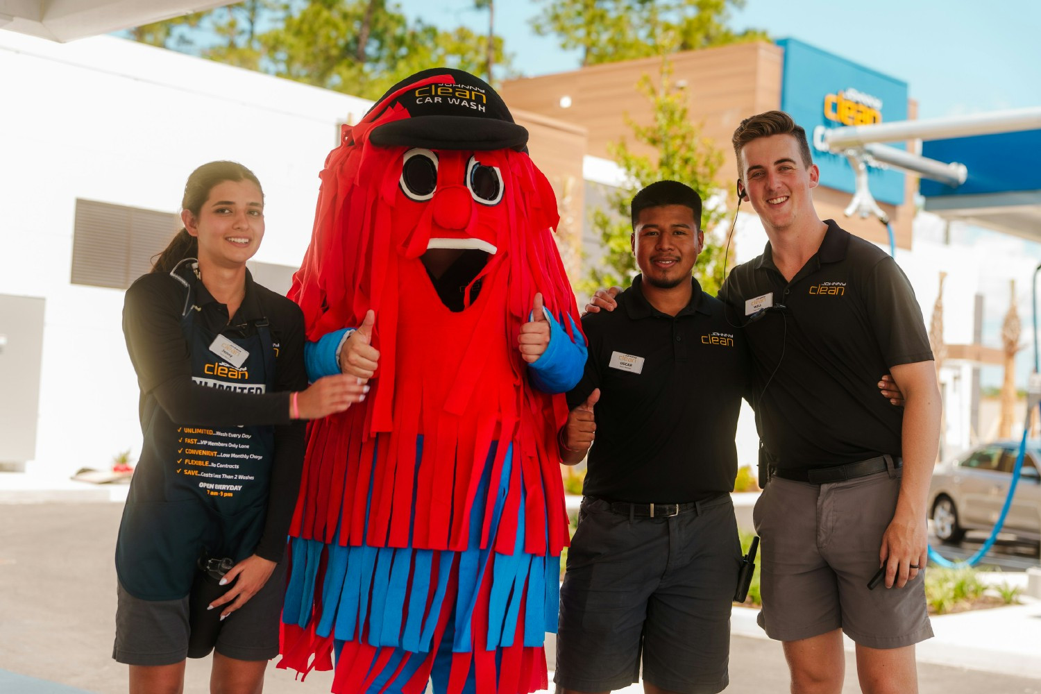Whether it’s our Team or our mascot, we keep the energy high and the hospitality higher.