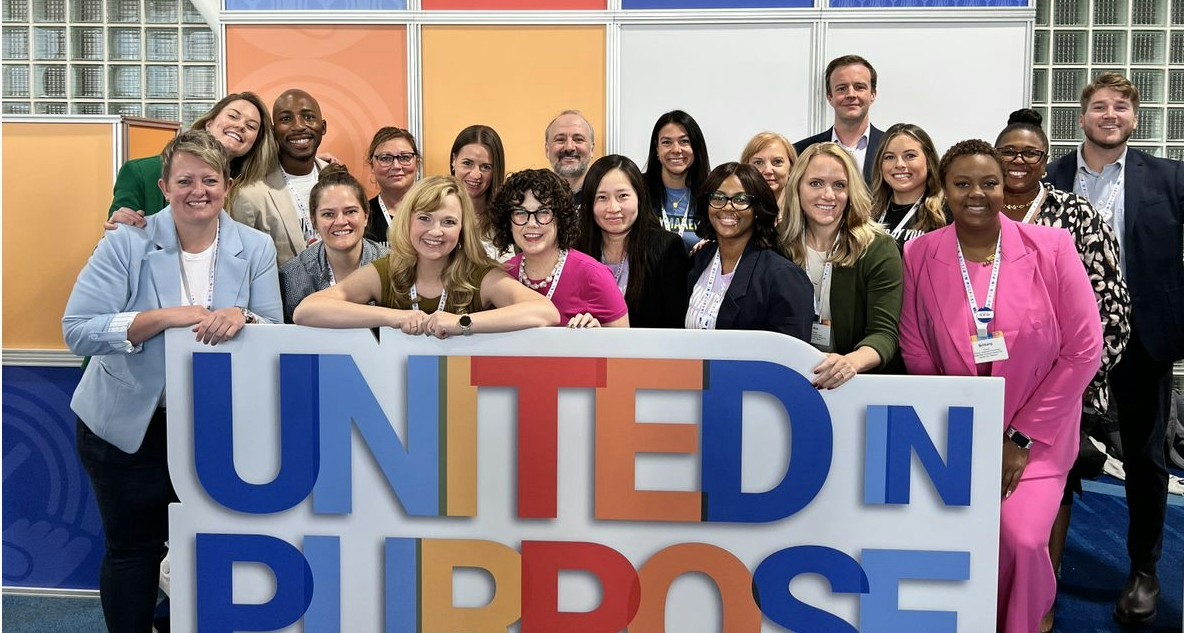 UWGKC staff members attending a United Way Worldwide conference. 