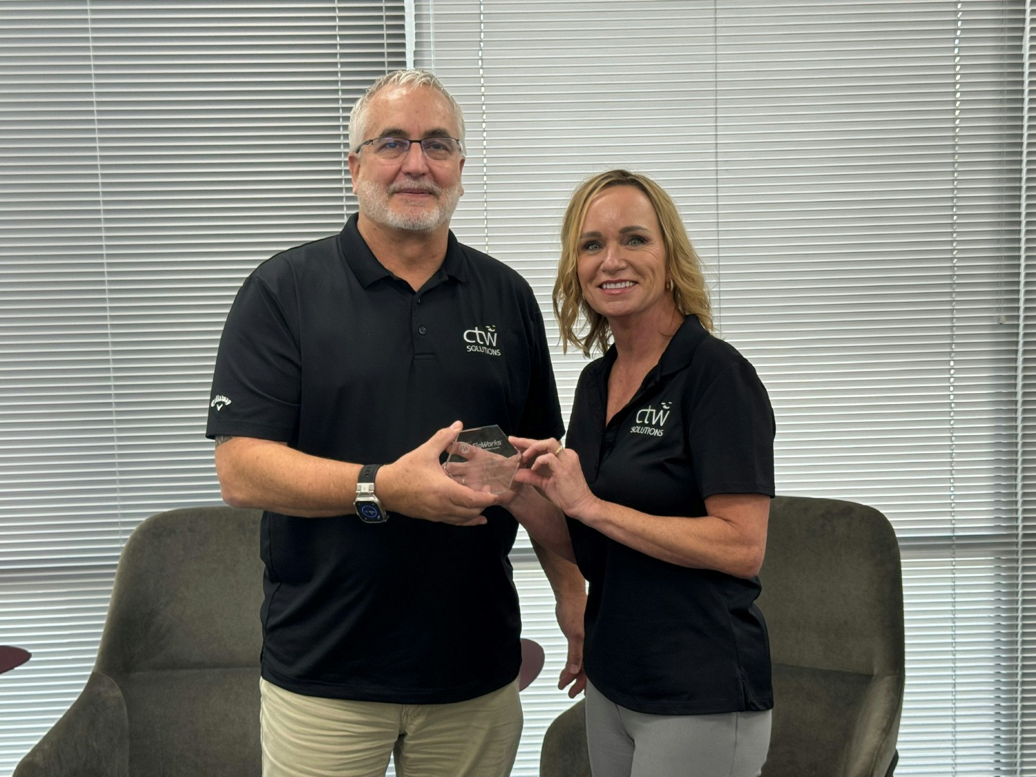 Leadership team proudly recognizes our Employee of the Month! Her dedication, hard work, and commitment to excellence