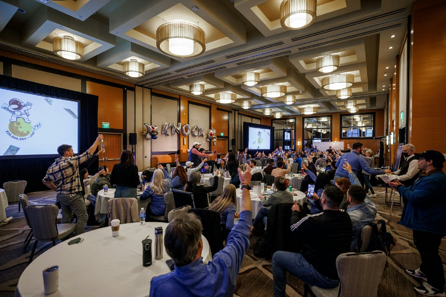 A toast to a great end to 2021 and future success in 2022 at our January 2022 Annual Kick-off in Seattle.