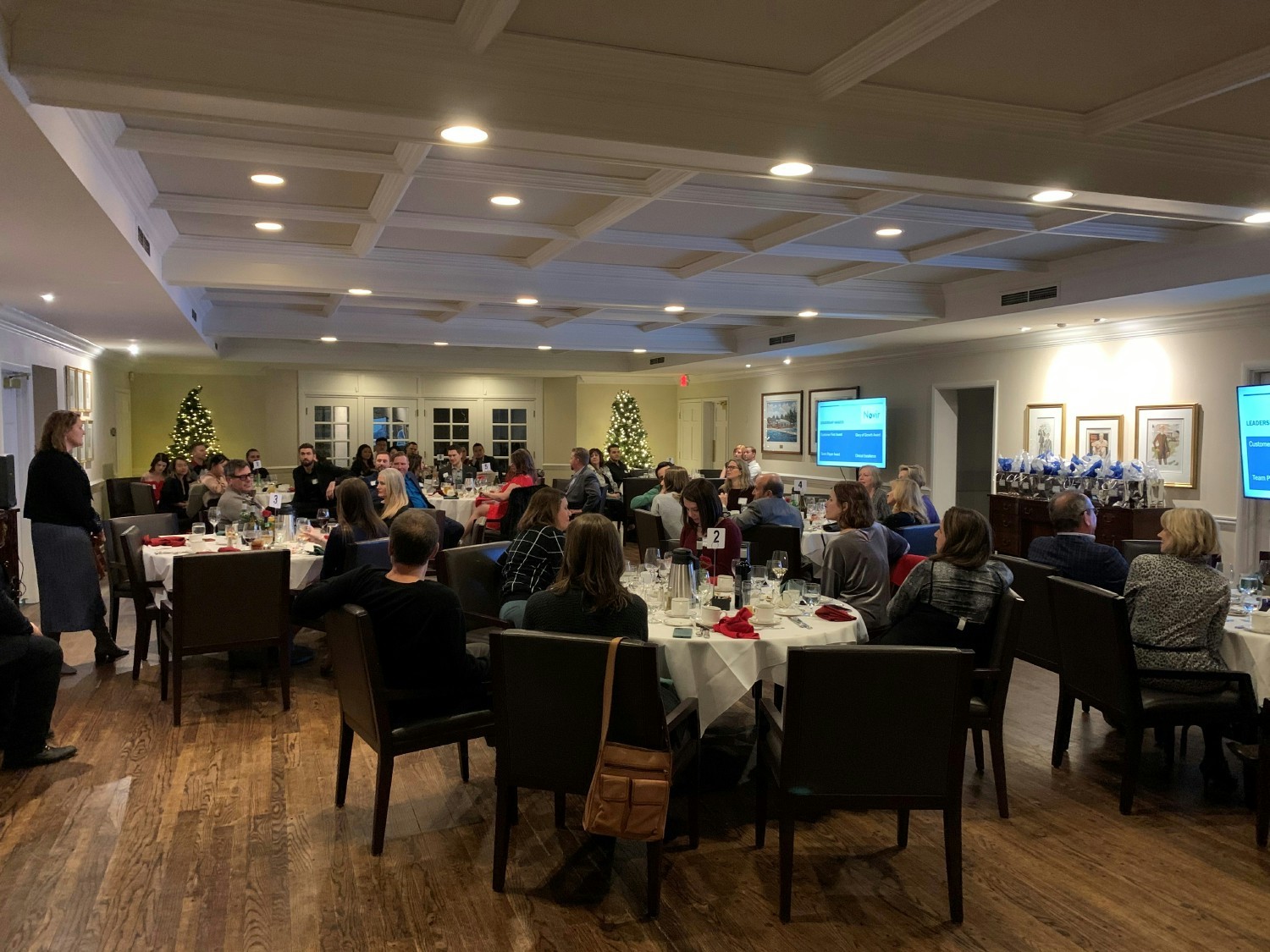 Celebrating our teams accomplishments and honoring our hard work with a team holiday celebration. 