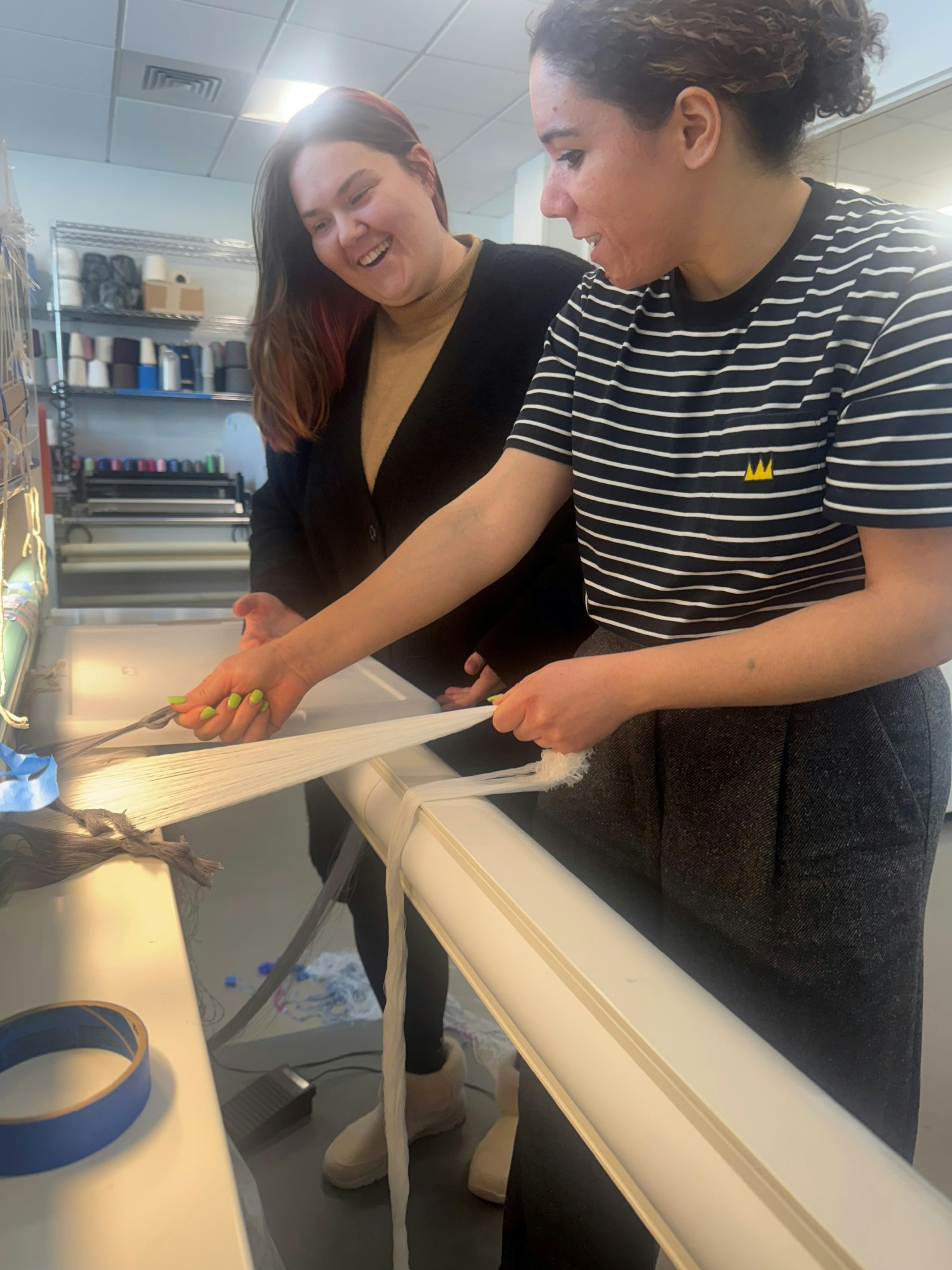 AFFOA team members in action.