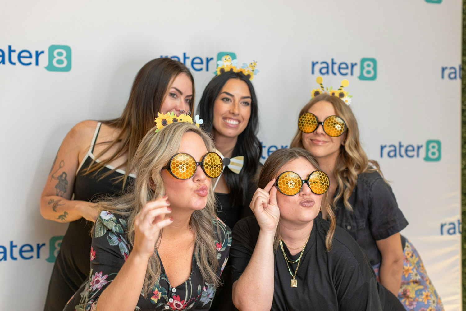 Bee-cause who doesn't love photo booth props?