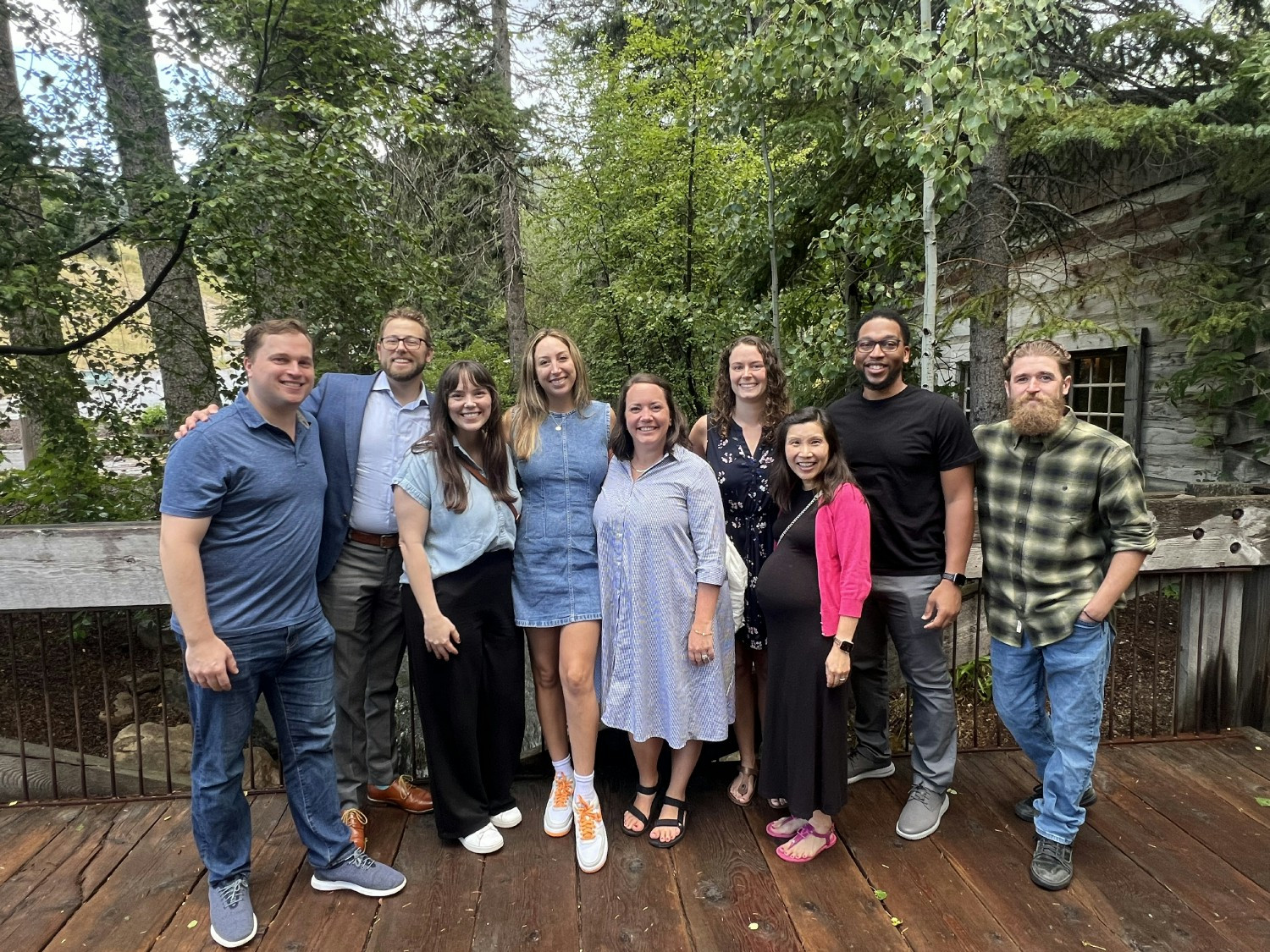 Our Marketing team escaping into the mountains!