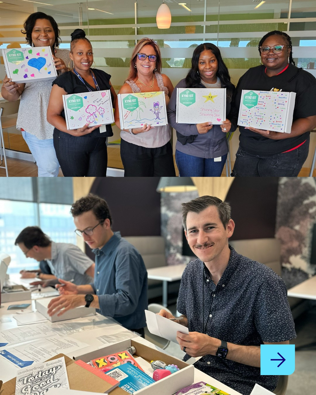 R1 Associates participating in a Helping Hands activity that gives back to our local communities.