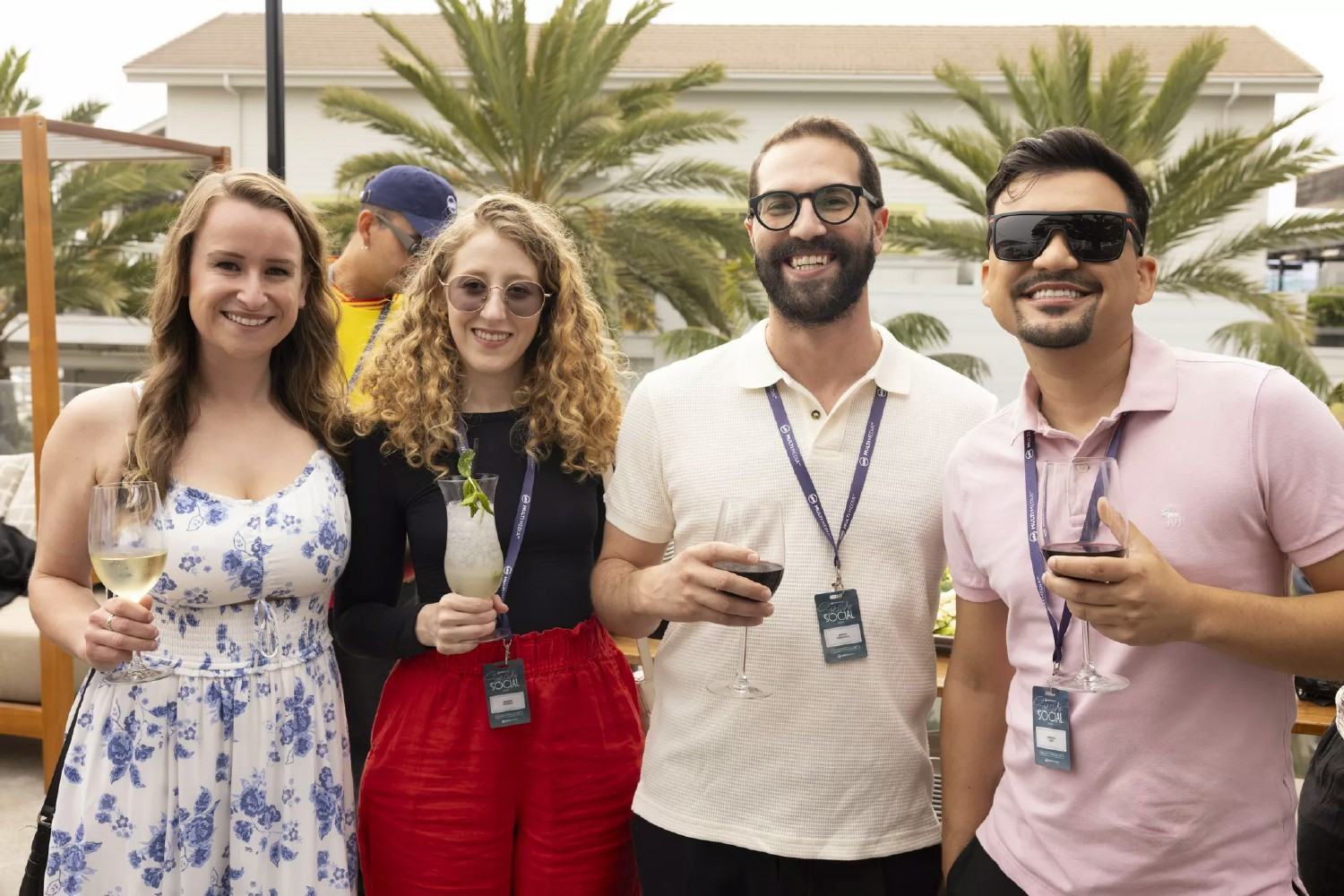 All smiles at Multi Media's Summer Soiree in Huntington Beach, CA!