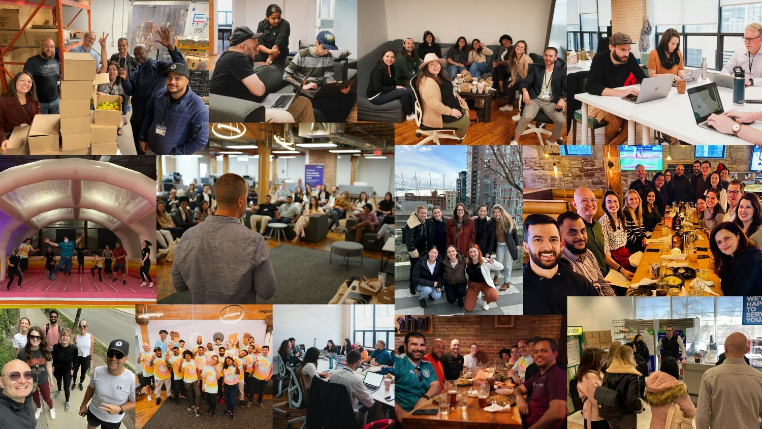 Teammate Collage at Flashfood.