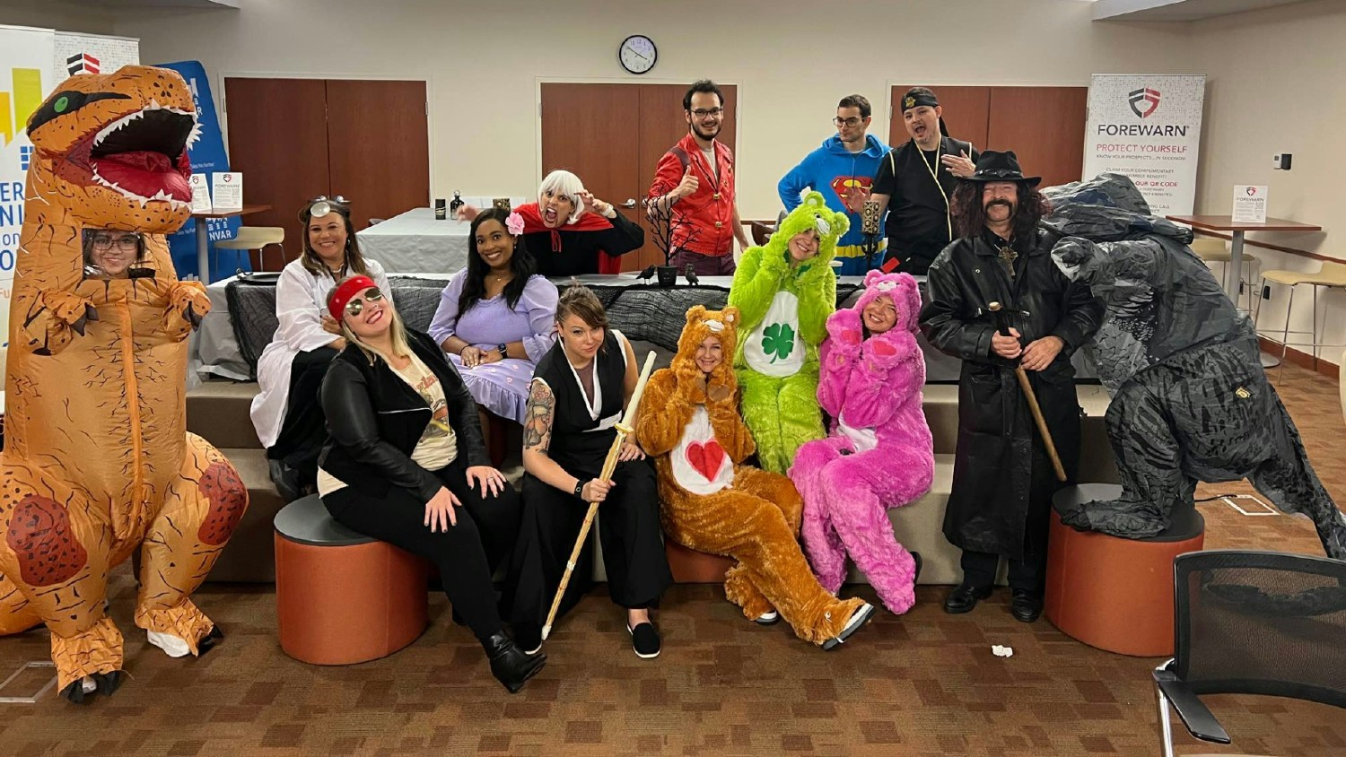 NVAR staff goes all out for Halloween! It's a day filled with laughter and creativity as the team celebrates together.