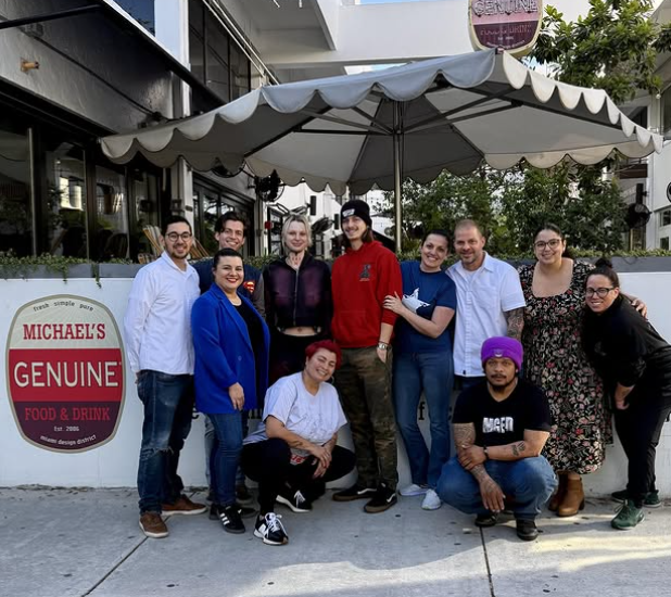 Our Michael's Genuine Bar Team 