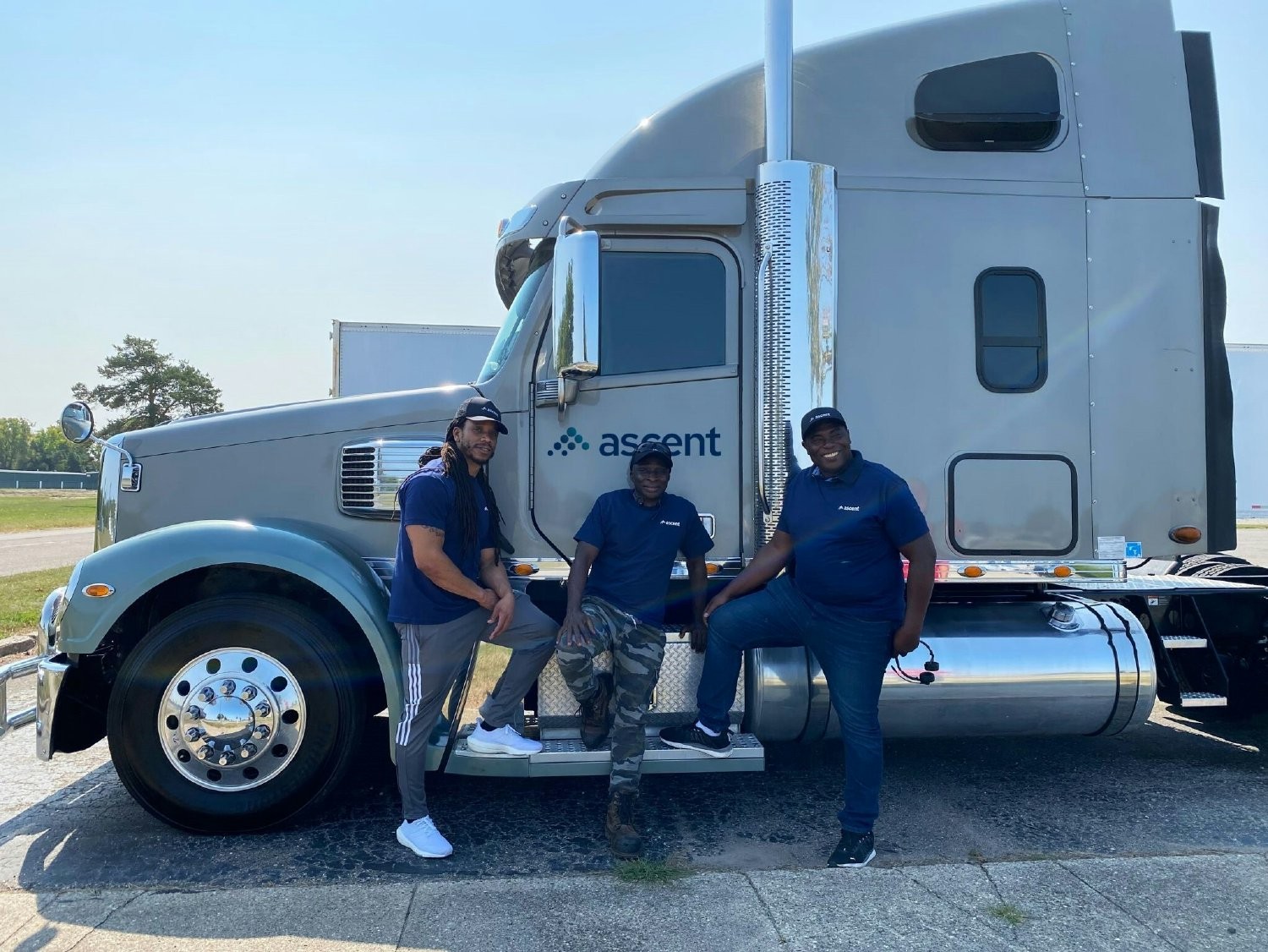 Some of our amazing truck drivers