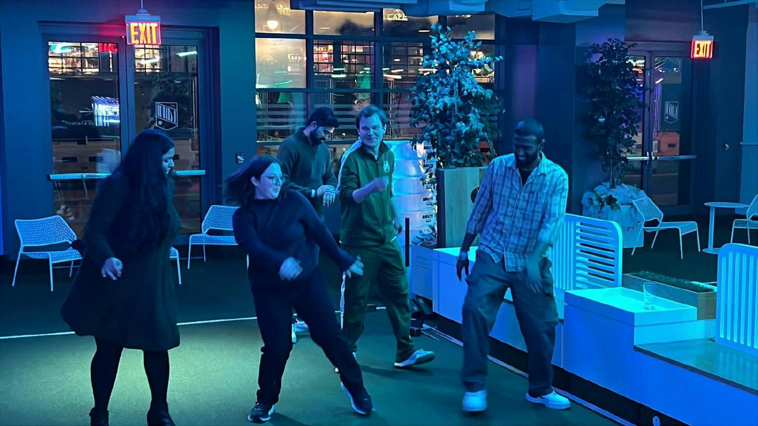 Fun Dance Moves from the Team