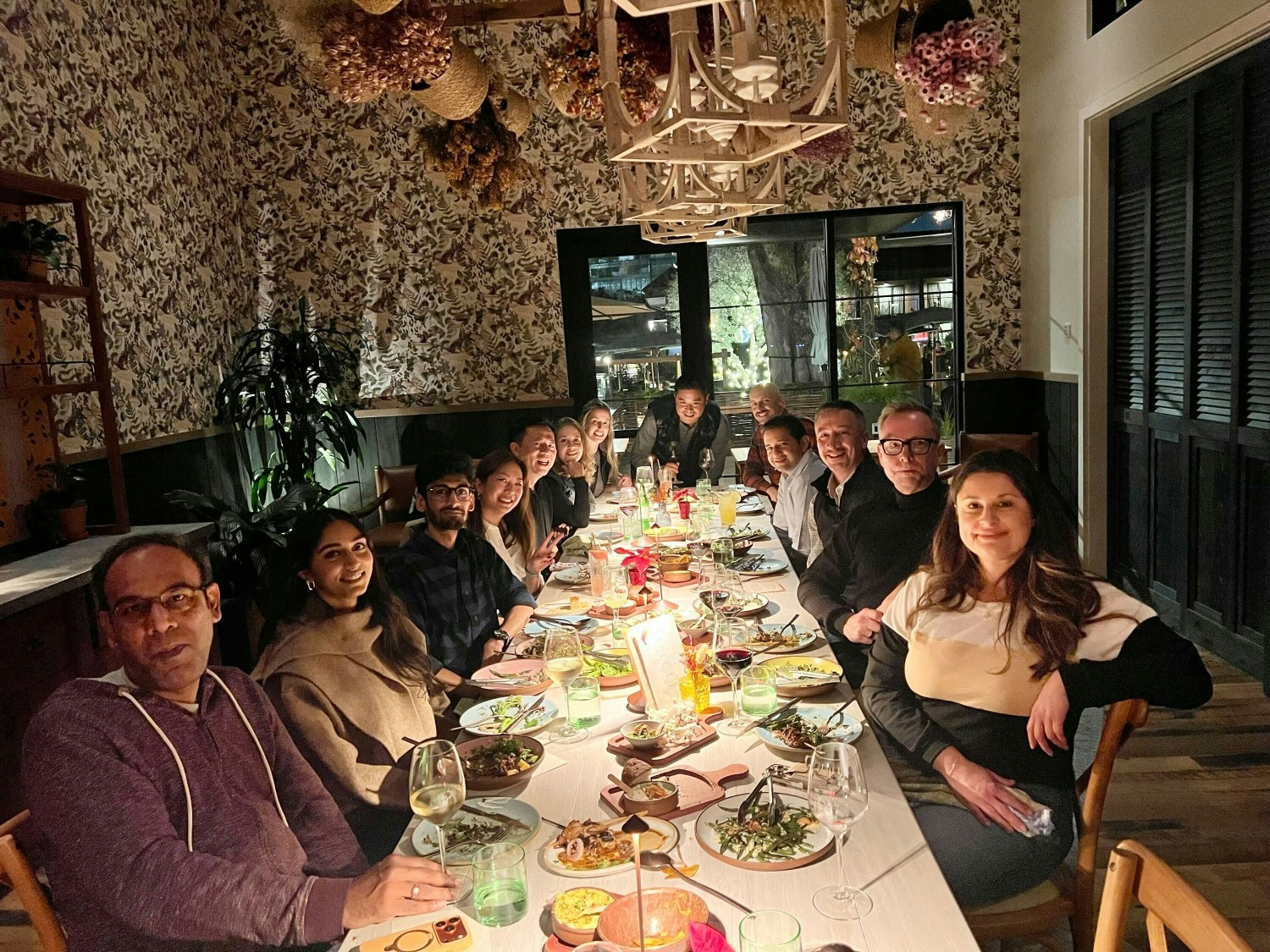 Findem Team Dinner - Great Food and Even Better Company