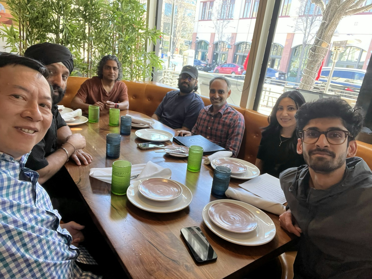 Casual Bites and Good Conversation with the Team